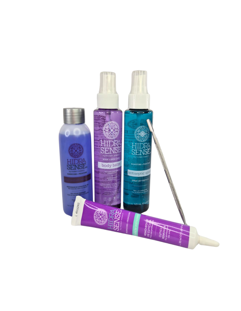 Kit Para Manicure Hidrasense - Ideal para el retiro de GEL Semipermanente