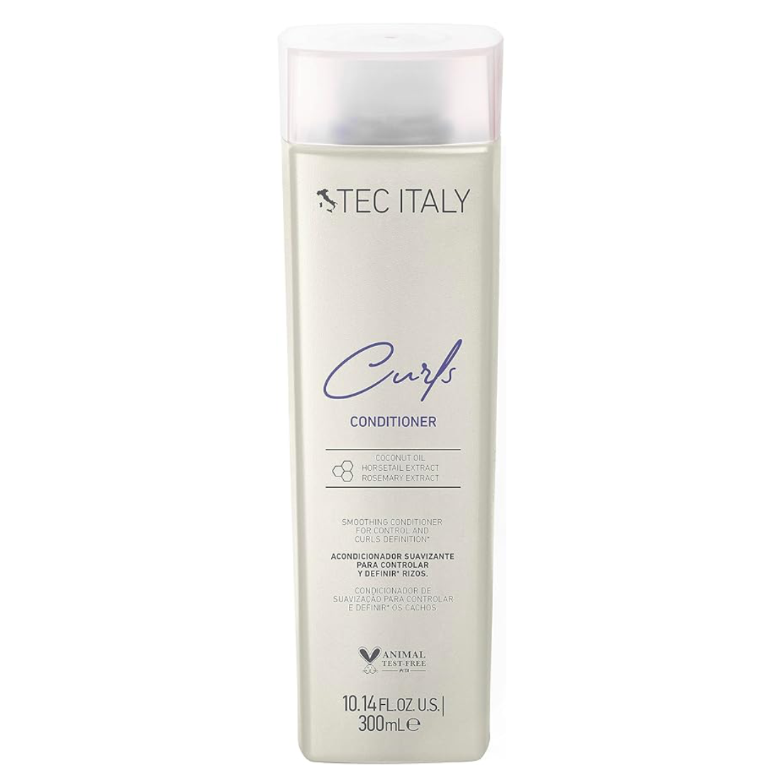 Tec Italy Curls Acondicionador 300ml - Acondicionador suavizante para controlar y definir rizos