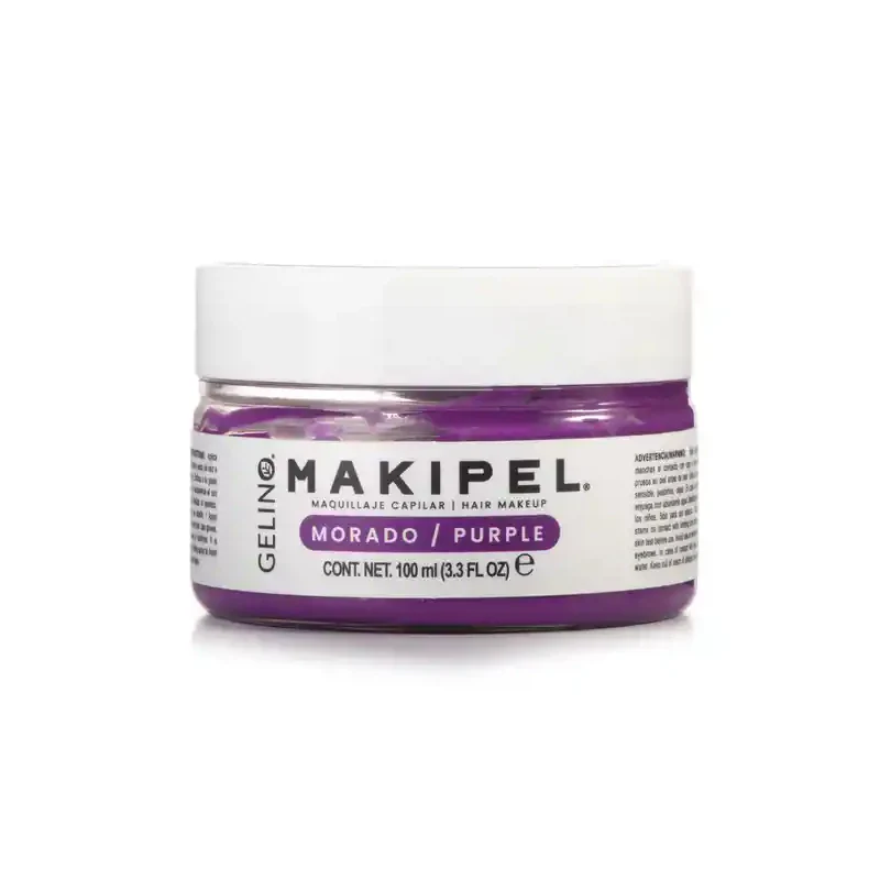 Makipel MORADO 100ml - Maquillaje temporal para el cabello