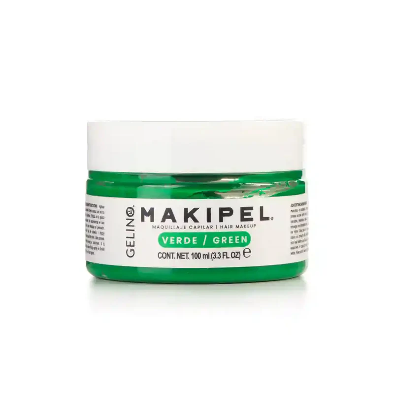 Makipel VERDE 100ml - Maquillaje temporal para el cabello