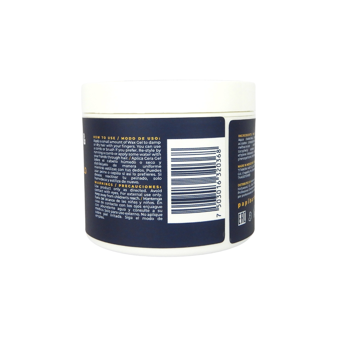 Papi & Co Wax Gel 115 g - Cera Gel fijación media