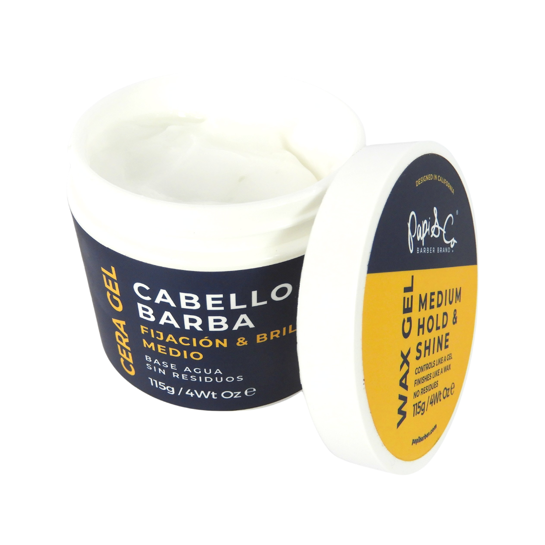 Papi & Co Wax Gel 115 g - Cera Gel fijación media