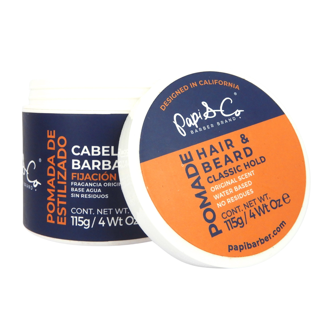 Papi & Co  Pomade Classic 115 g - Pomada de Estilizado