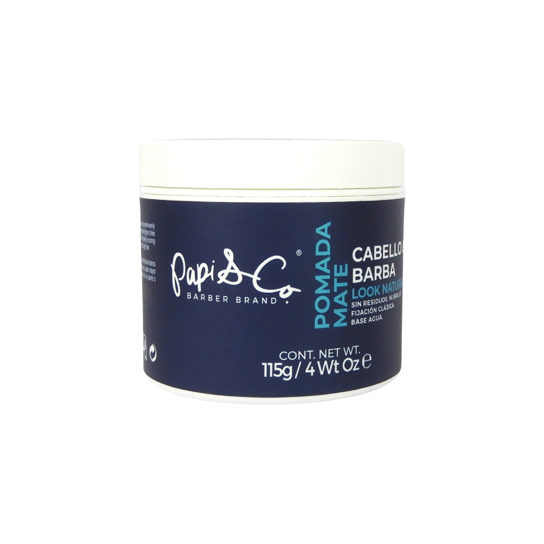 Papi & Co Matte Pomade 115 g - Pomada Para Cabello Y Barba