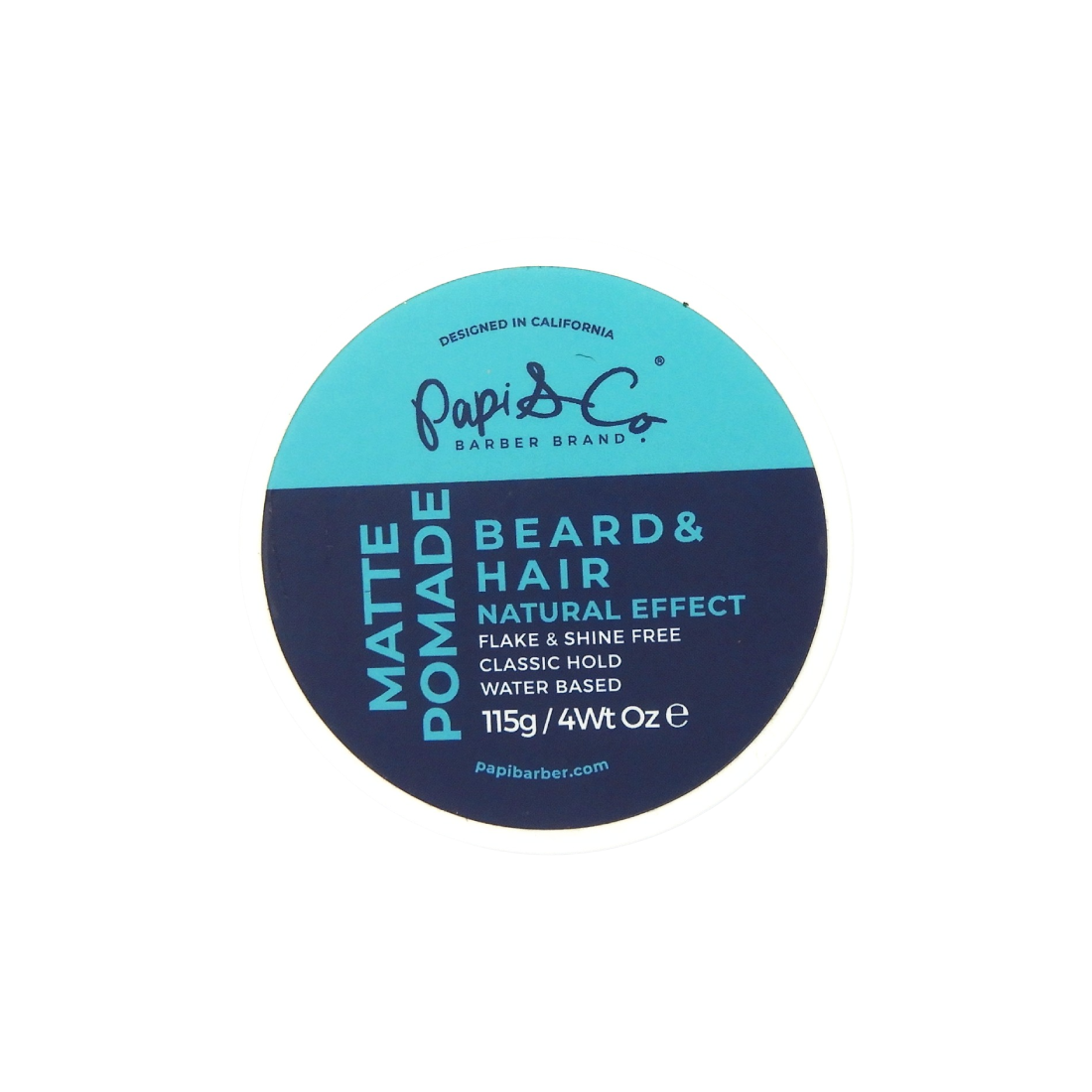 Papi & Co Matte Pomade 115 g - Pomada Para Cabello Y Barba