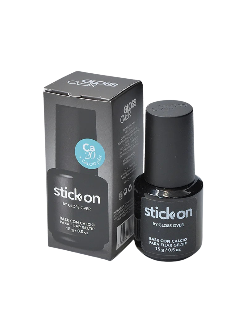 Stick-on + Calcio 15g - Gel Base con Calcio para adherir Geltip