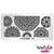 Whats up Nails A008 Mandala Blossoms "Stamping Plate"