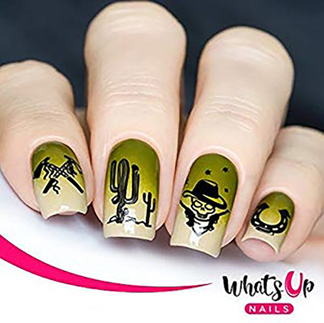 Whats Up Nails A016 Placa Feelin' Southwestern