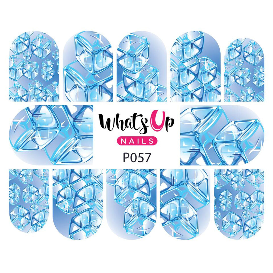 Whats Up Nails Cube Appeal "Calcomanías de agua"