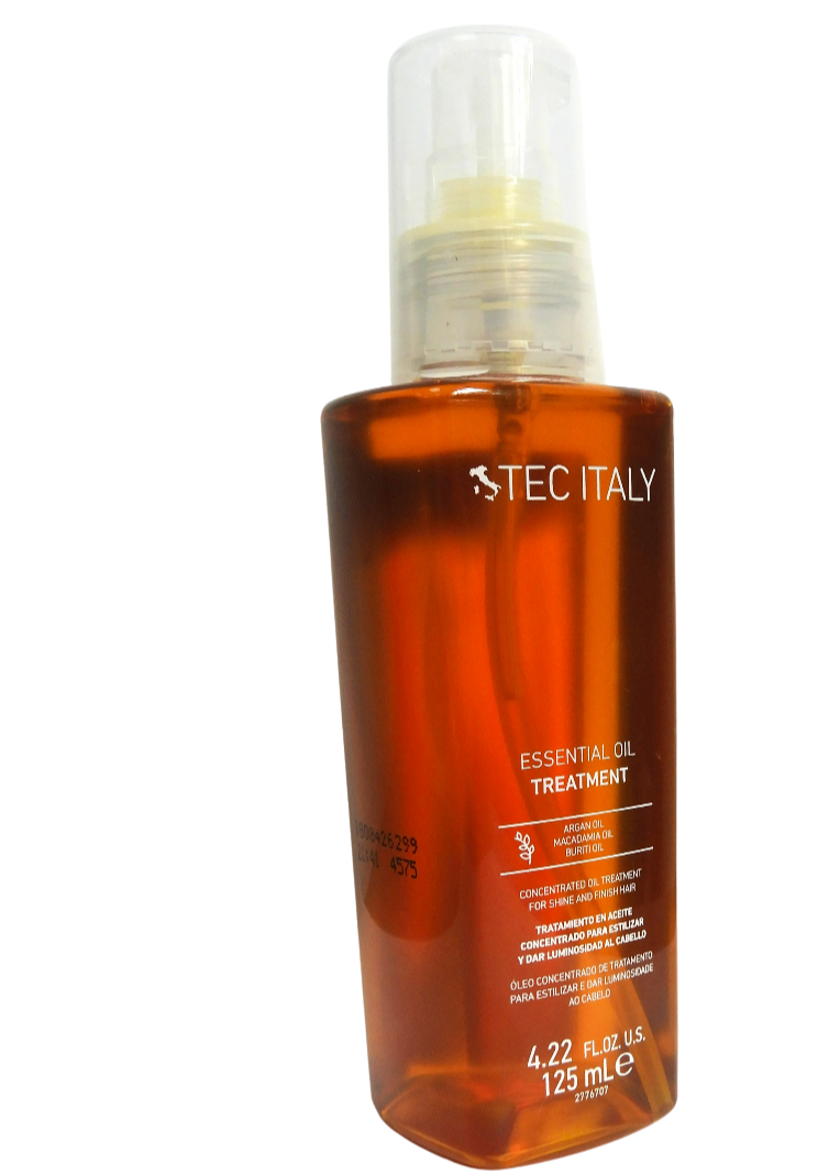 Tec Italy Essential Oil Treatment  -  Aceite concentrado para estilizar y dar luminosidad al cabello