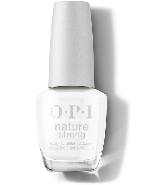 OPI Esmalte naturalmente Vegano color blanco, de larga duración con un término brillante