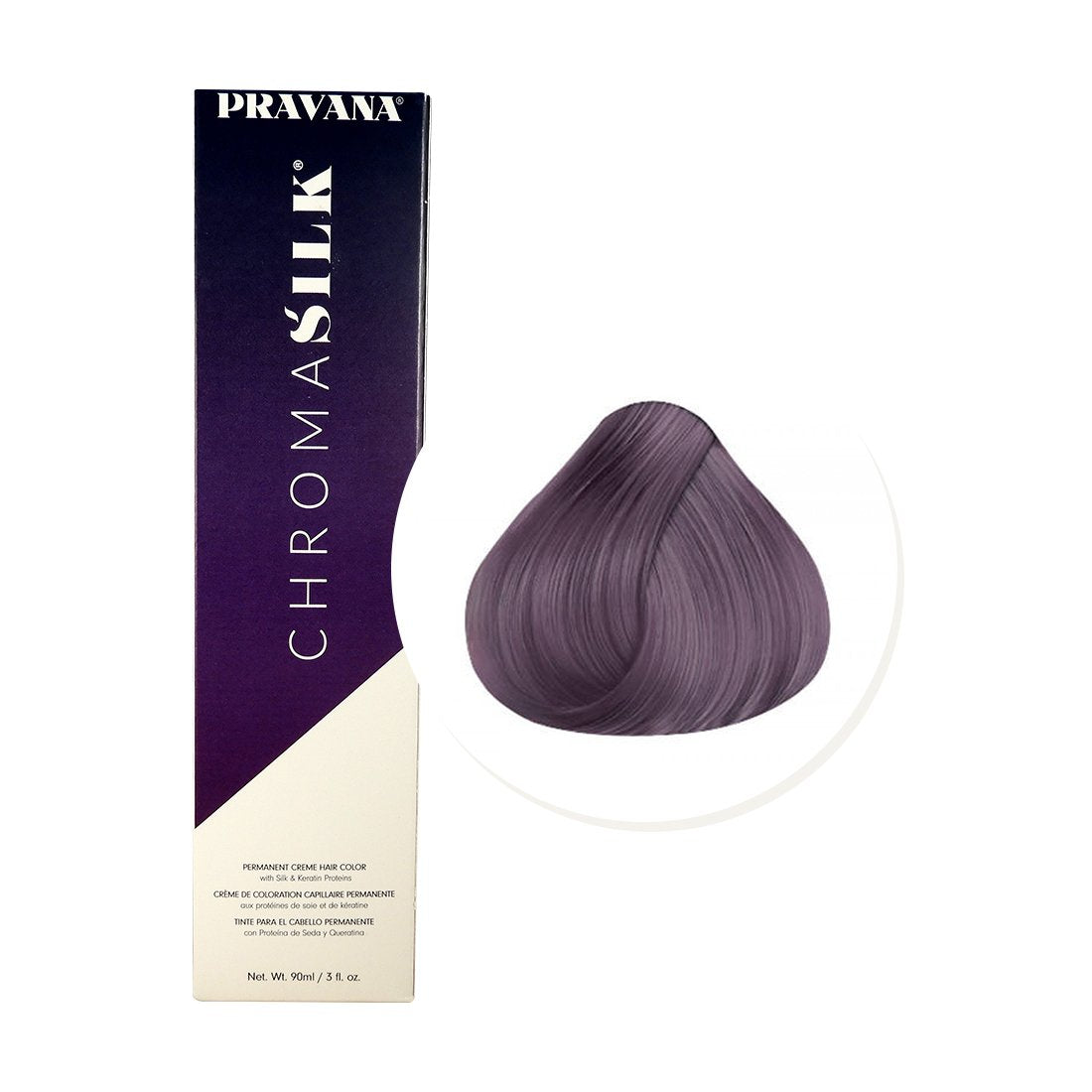 Pravana ChromaSilk 8.7 Rubio Claro Violeta