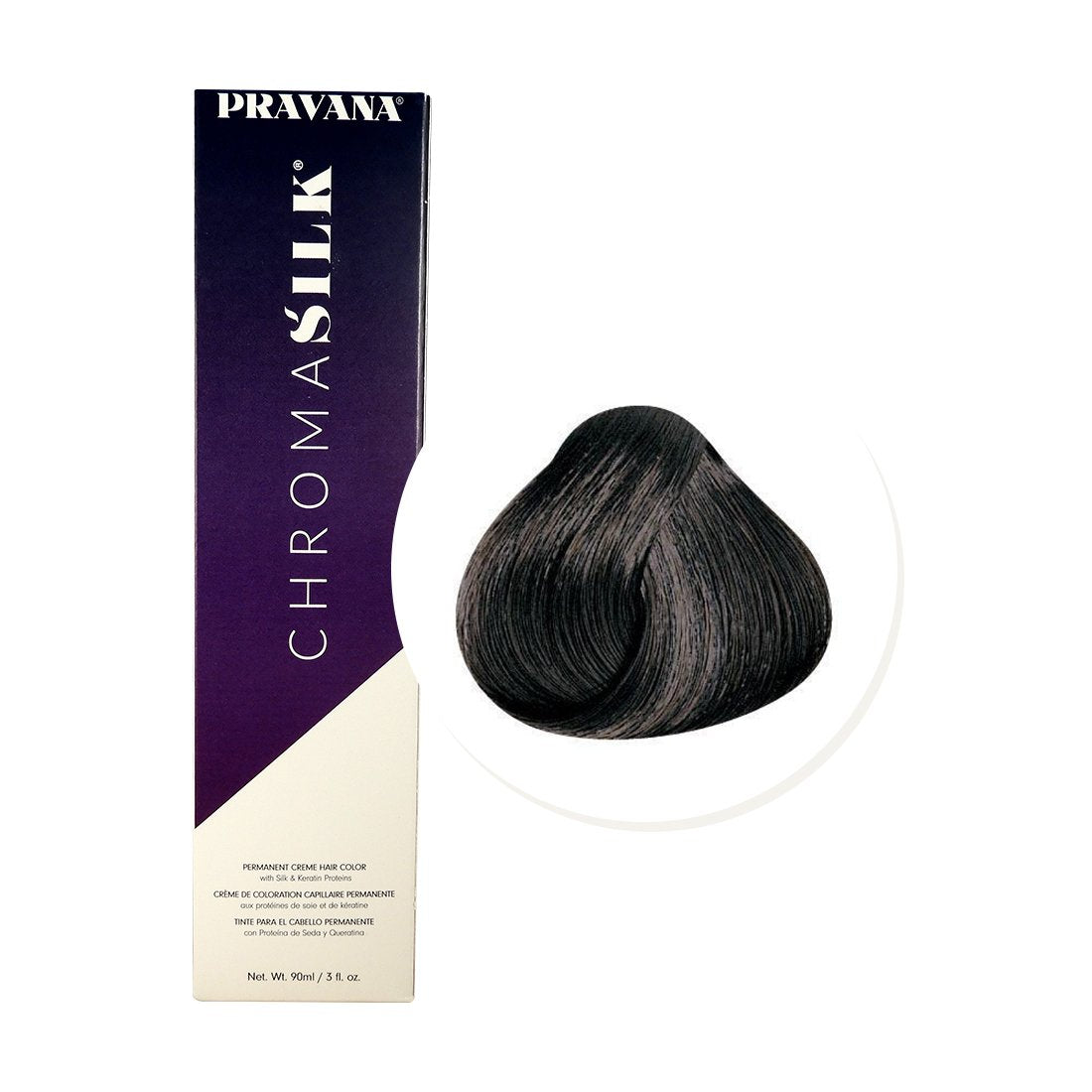 Pravana Tinte ChromaSilk 4 Castaño