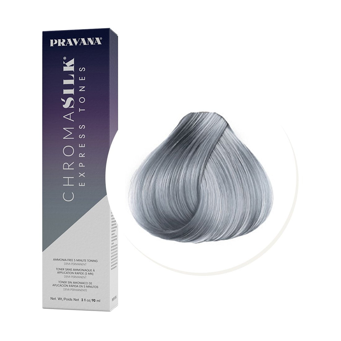 Pravana ChromaSilk Express Tonos Ceniza