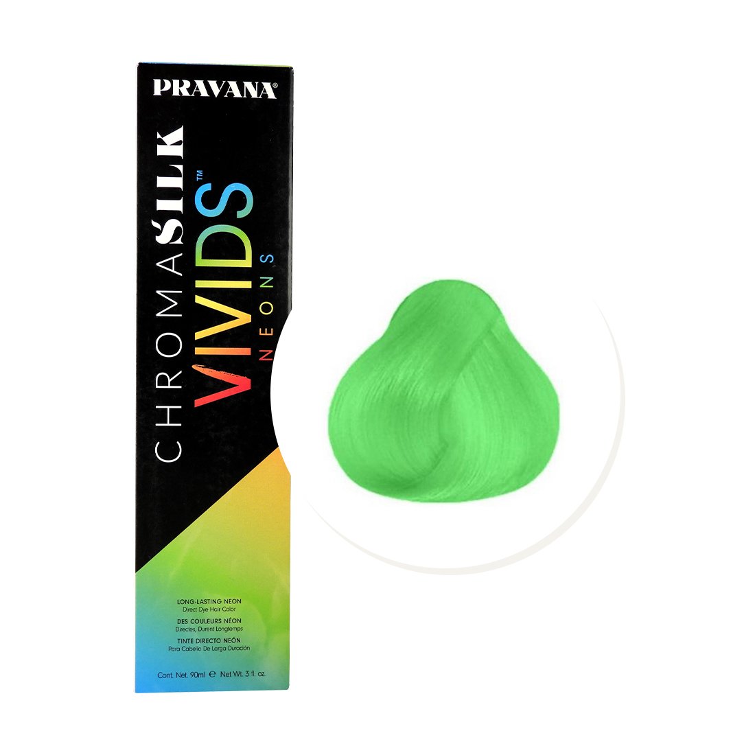 Pravana ChromaSilk VIVIDS Verde Neón