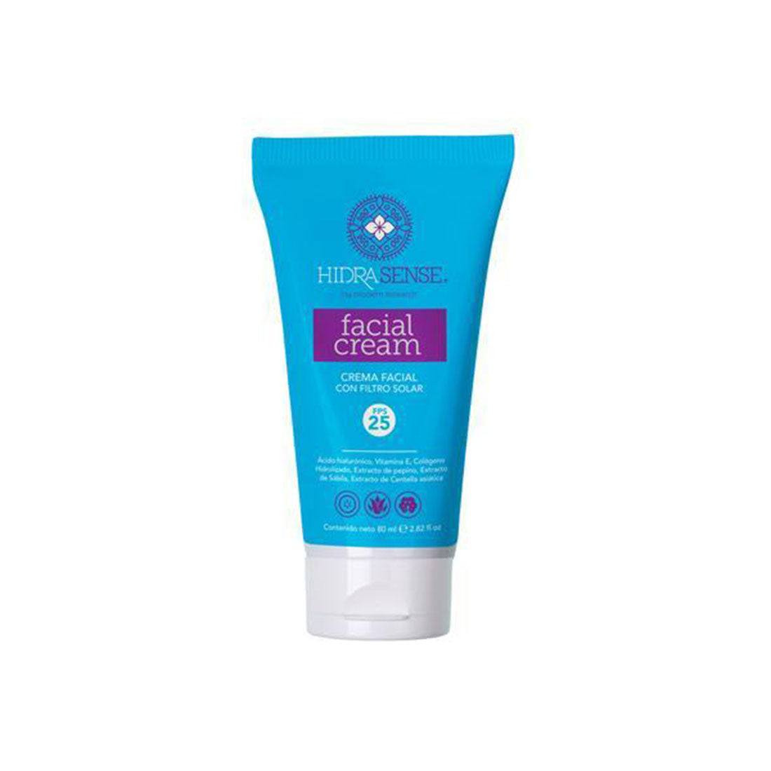 HidraSense Crema Facial 80ml - Hidrata y protégé la piel del rostro SPF25