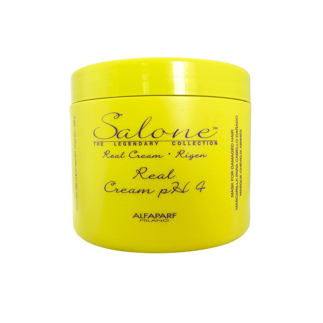 SLC Real Cream Ph4 - Mascarilla reestructurante con base ácida ideal para finalizar un servicio químico